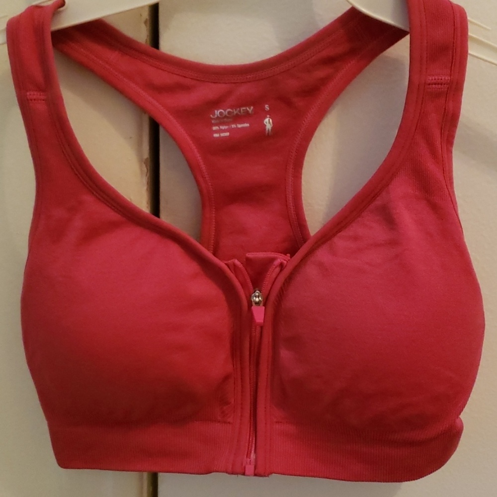 Jockey Size Small Pink Sports Bra